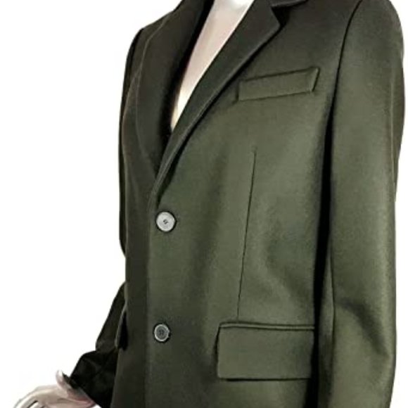 ZARA LONG MASCULINE COAT - Picture 6 of 11